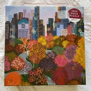 1000 piece NYC autumn puzzle by Galison